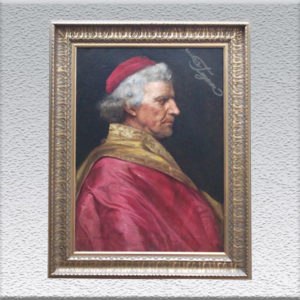 G. Macerini: Kardinal Ölgemälde, gerahmt, 74 x 56 cm 1450,- €