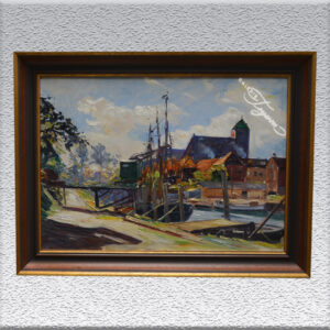 Paul-Ernst-Wilke: Hafen in Stade