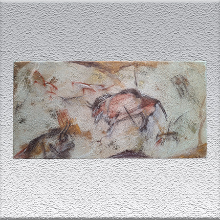 Didot – Höhlenmalerei, Ölgemälde