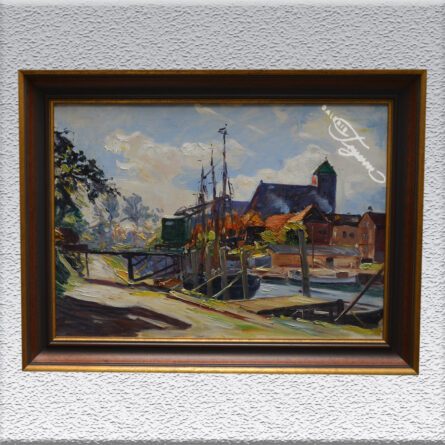 Paul-Ernst-Wilke: Hafen in Stade Paul-Ernst-Wilke: Hafen in Stade