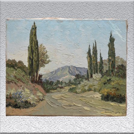 Hans Hentschke:  (Griechenland/mediterrane Landschaft) Hans Hentschke: (Griechenland/mediterrane Landschaft)